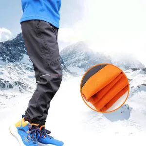 2023 New Children Outdoor Pants Polar Fleece Trousers Autumn Winter Snow Kids Girls Boys Waterproof Windproof Ski Pants