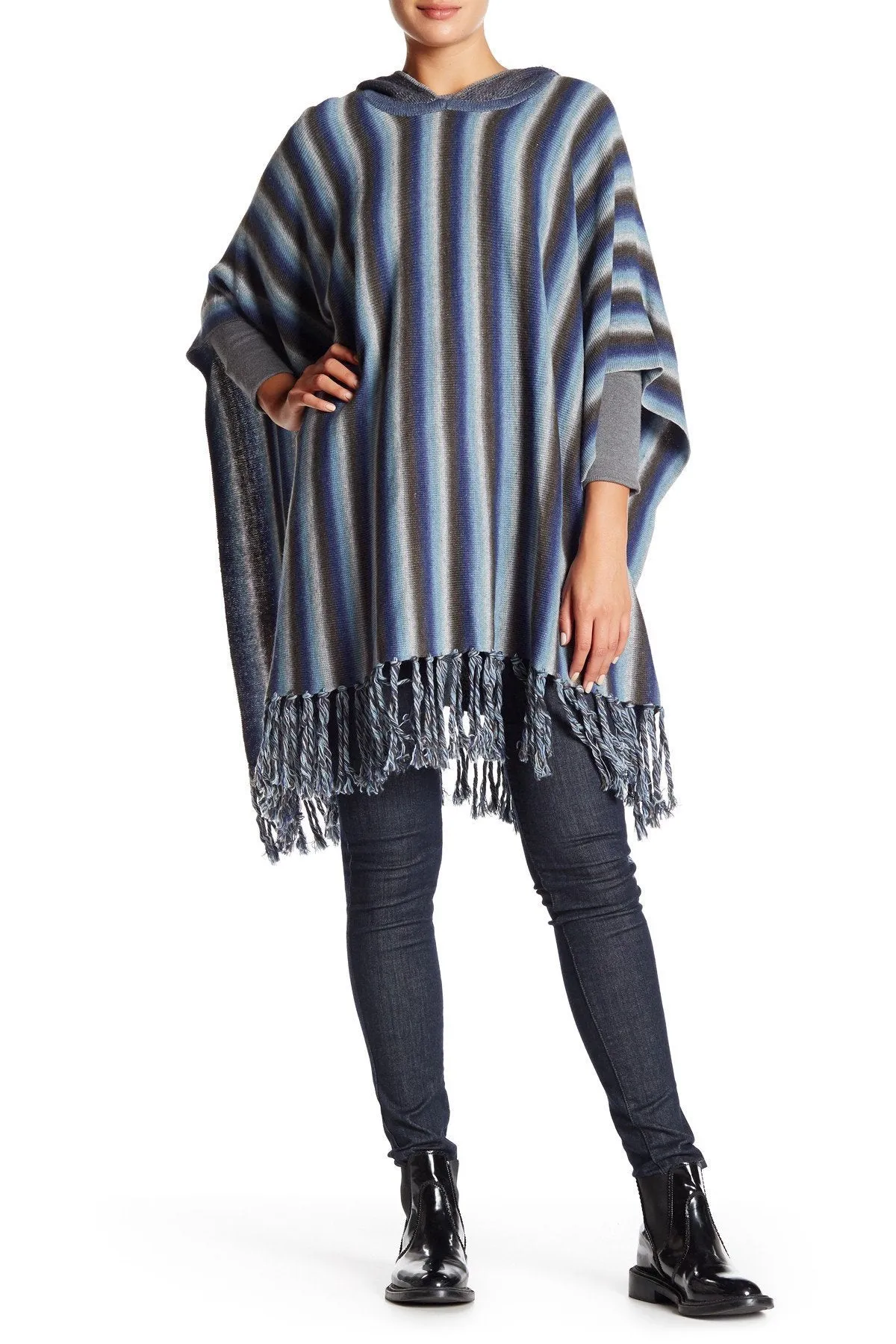 4465 Allie poncho Top