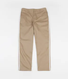 Adidas Striped Chino Pants - Hemp / White