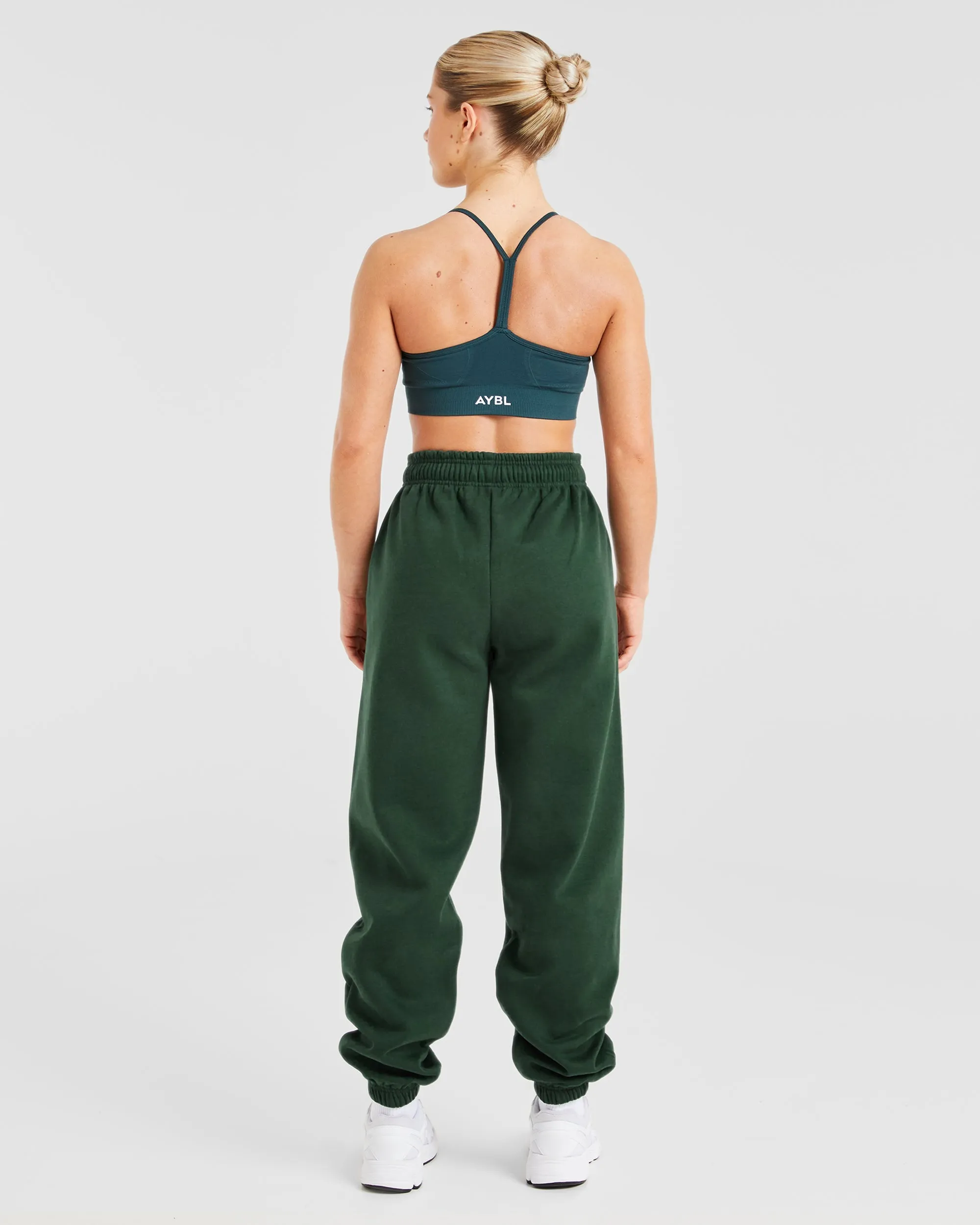 AYBL Club Oversized Joggers - Green/Sand