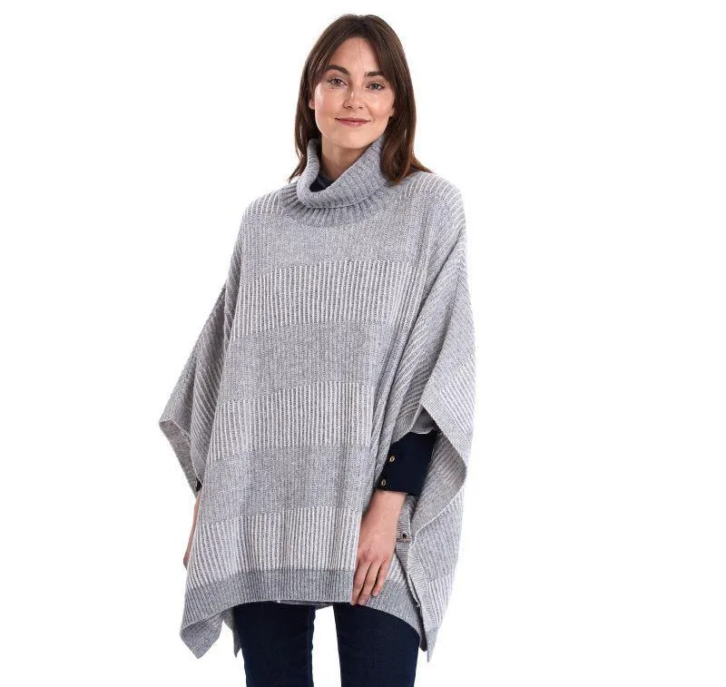 Barbour Rhona Ladies Cape - Grey Marl