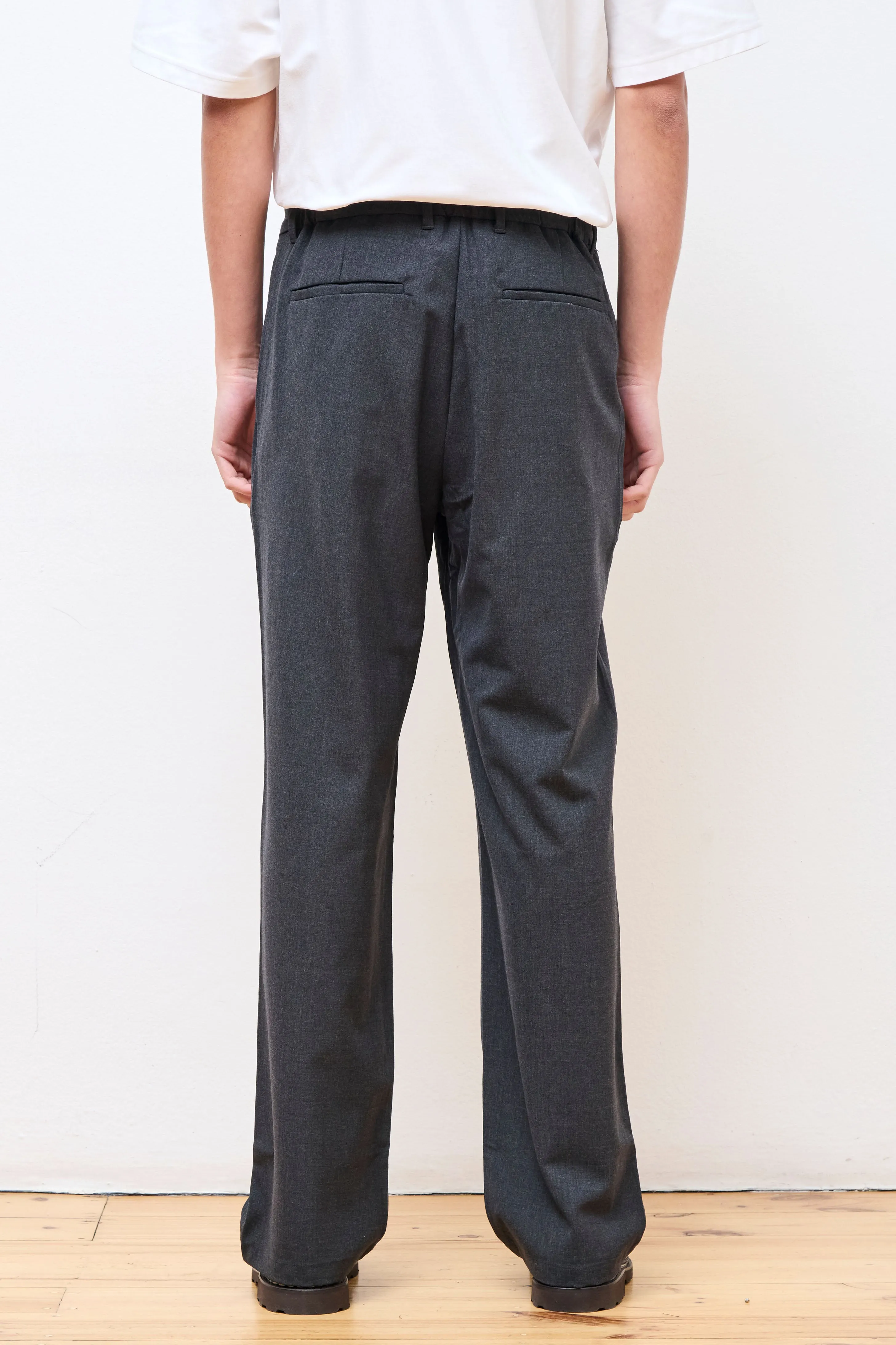 Benn Cordura Tech Wool Pants Charcoal Melange