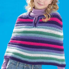 Bernat Cool Crochet Poncho