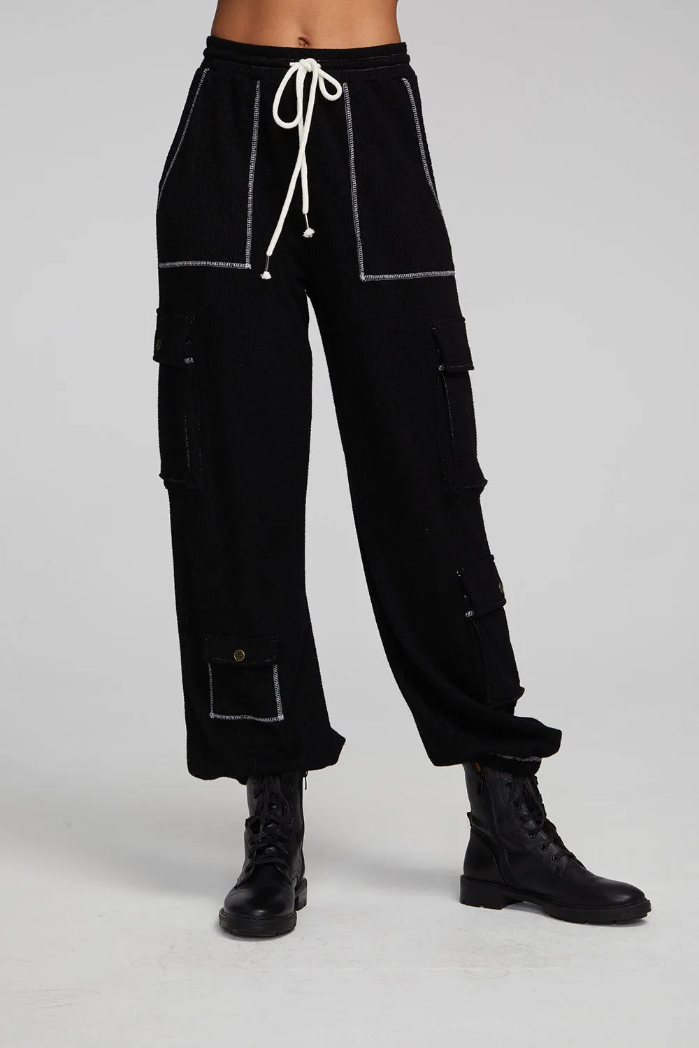 Bily Shadow Black Jogger