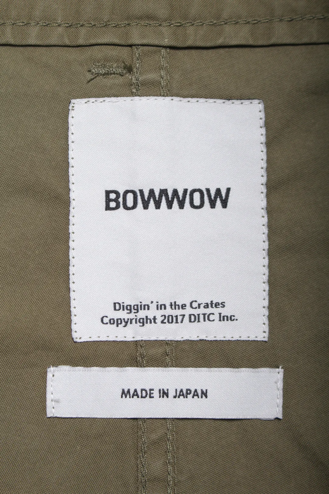 〈BOW WOW〉JUNGLE FATIGUE CARGO PANTS