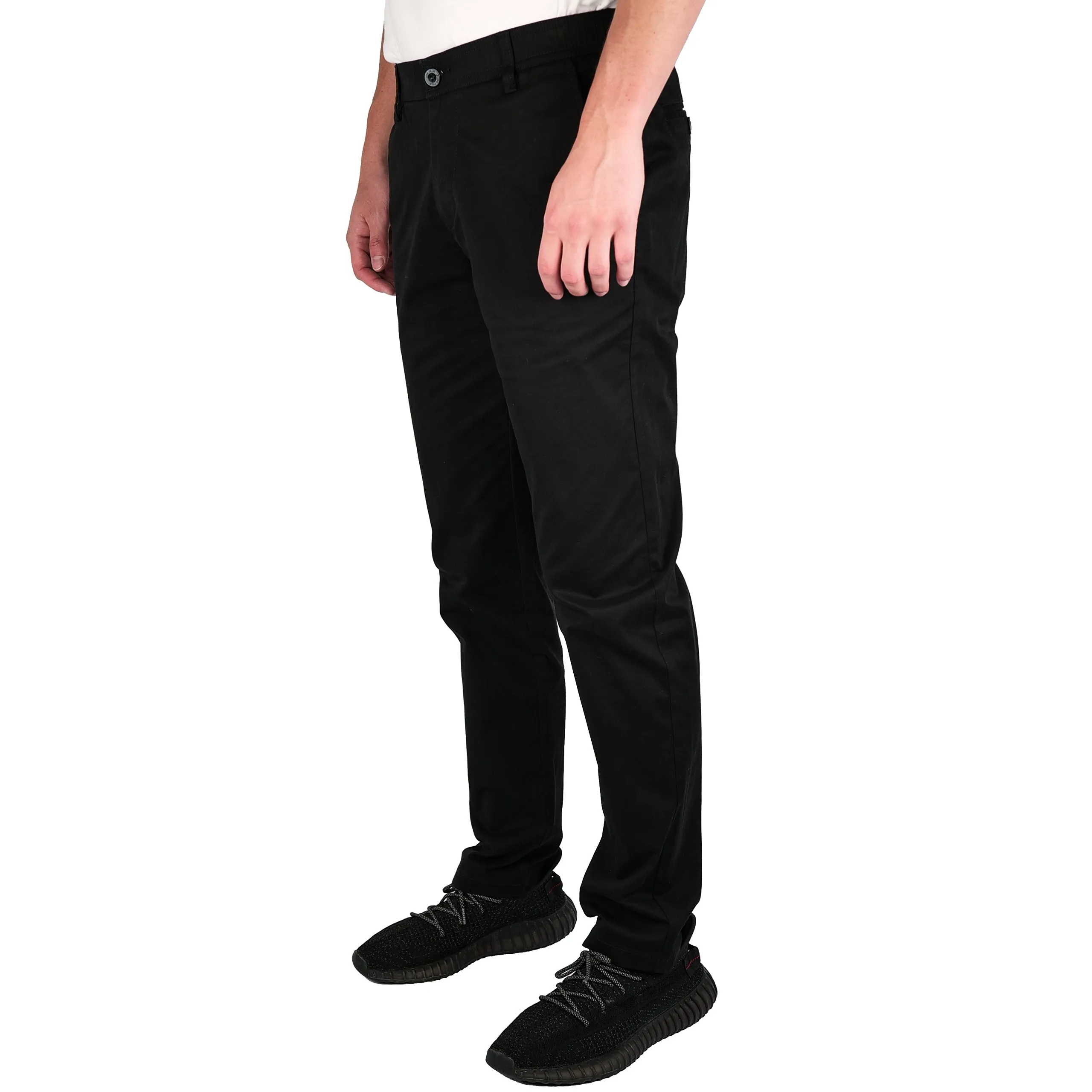 Brushed Stretch Cotton Pants - Final Sale