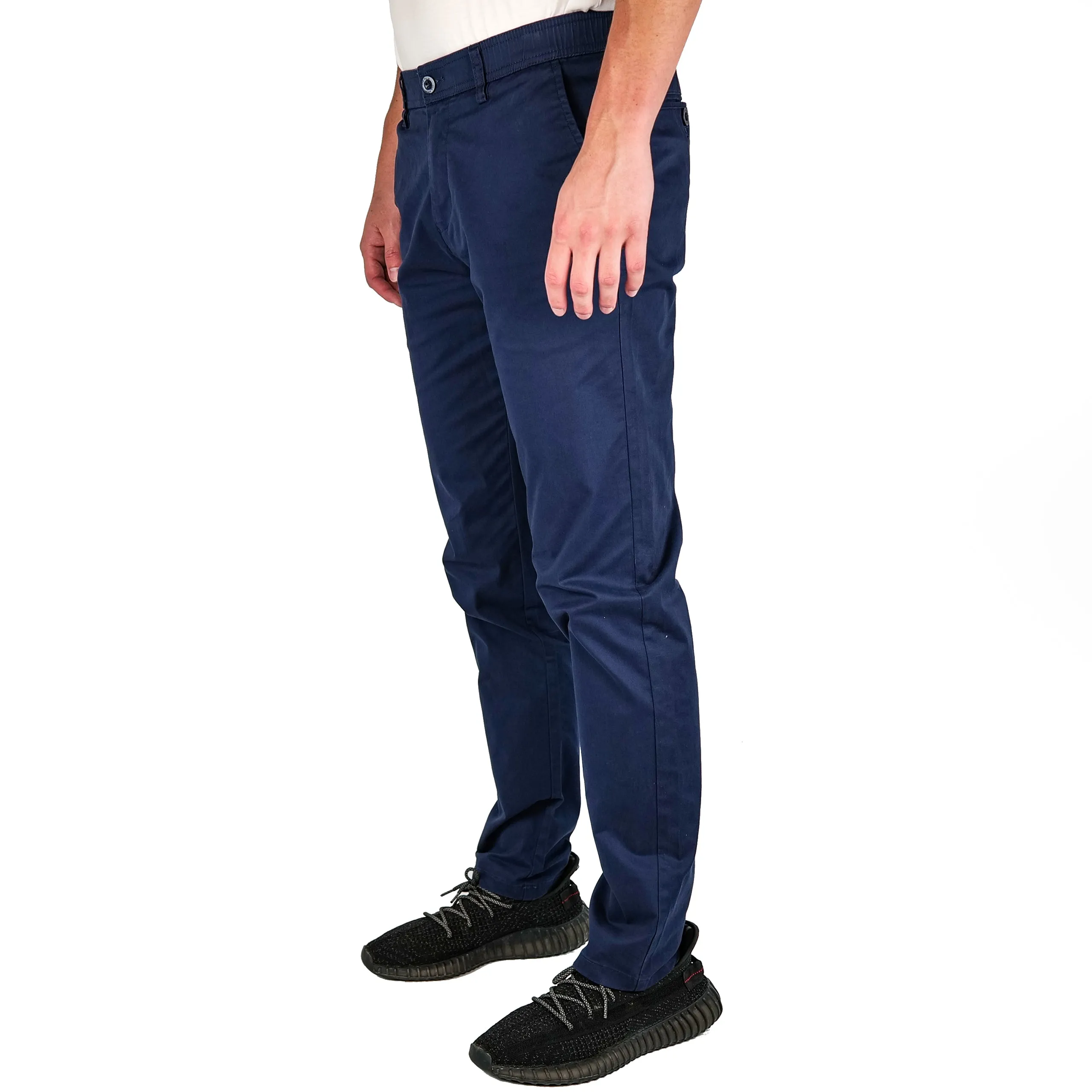 Brushed Stretch Cotton Pants - Final Sale