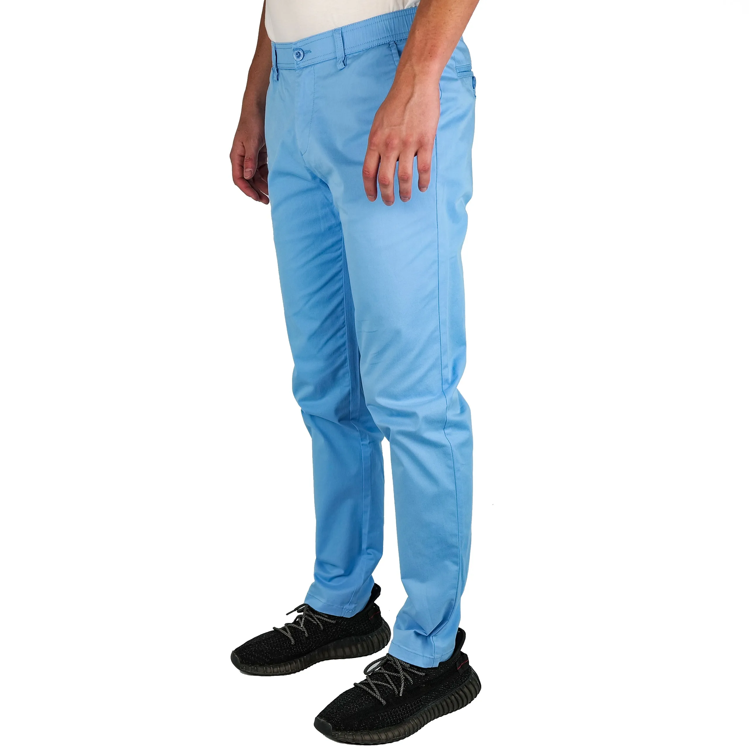 Brushed Stretch Cotton Pants - Final Sale