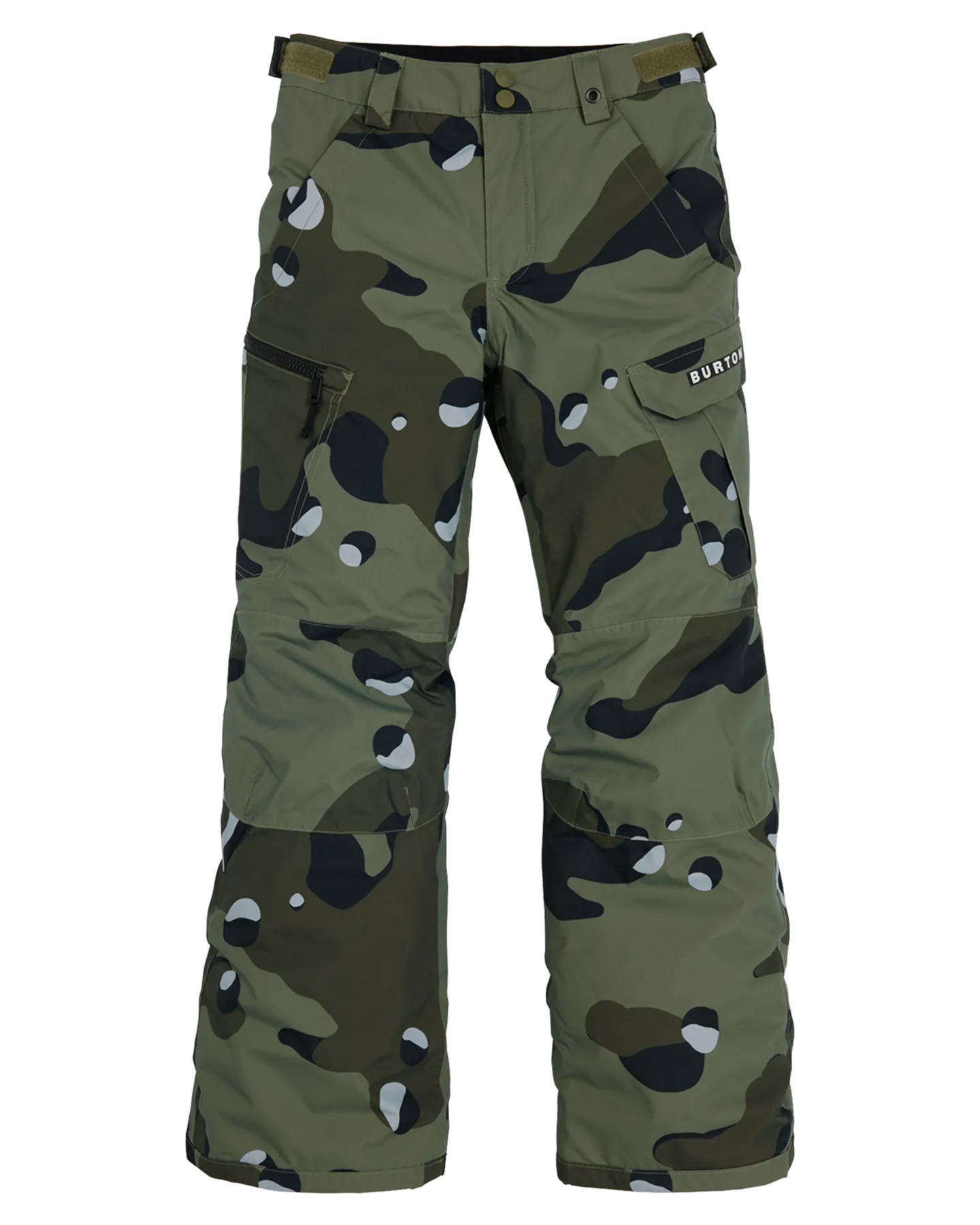 Burton Kids' Exile 2L Cargo Snow Pants - Forest Moss Cookie Camo