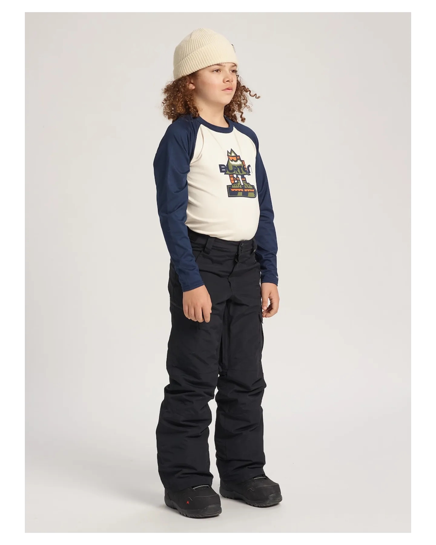 Burton Kids' Exile 2L Cargo Snow Pants - True Black