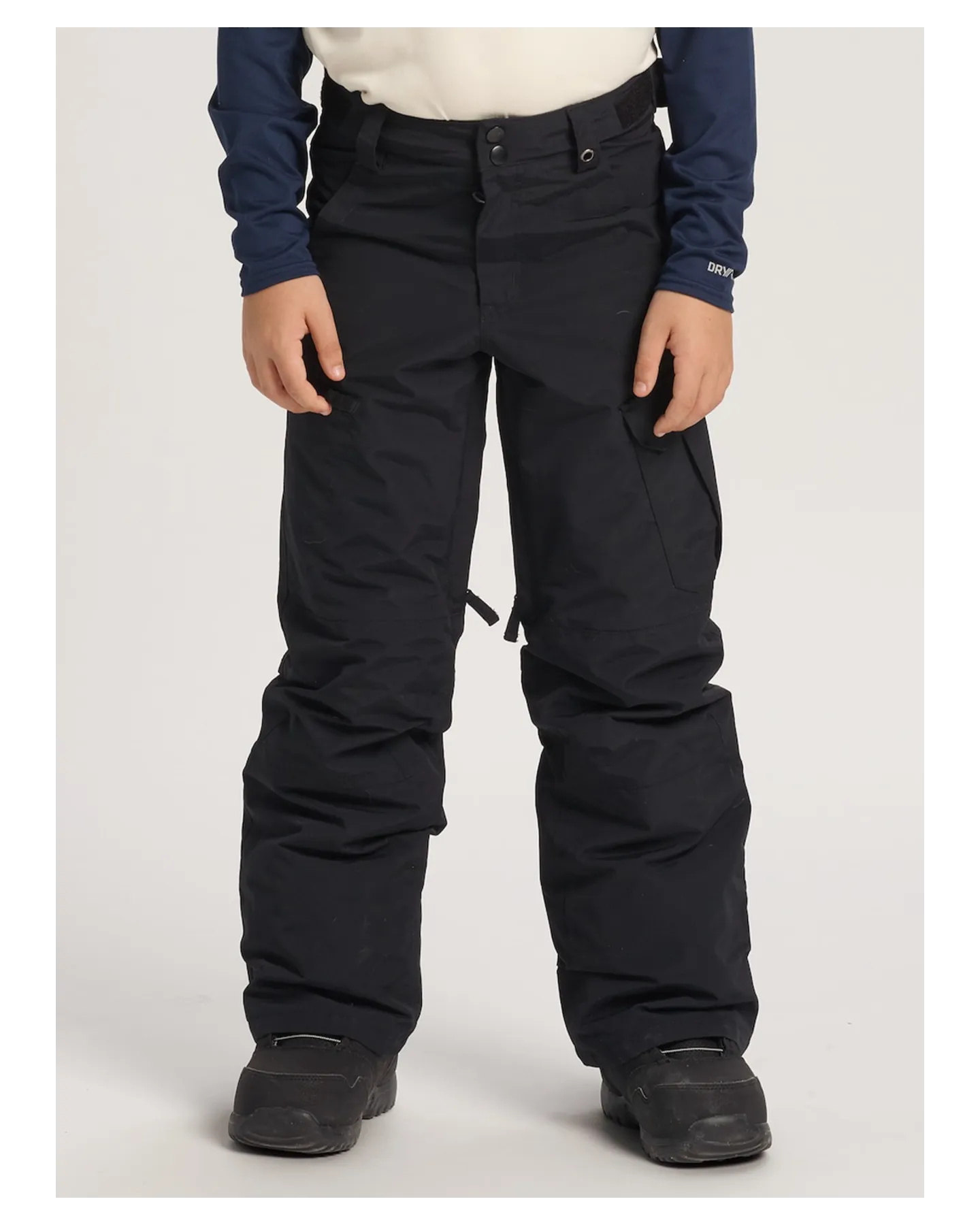 Burton Kids' Exile 2L Cargo Snow Pants - True Black