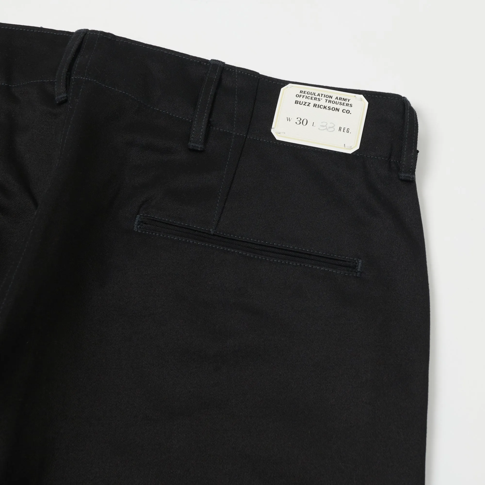 Buzz Rickson's x William Gibson 1942 Model Chino - Black