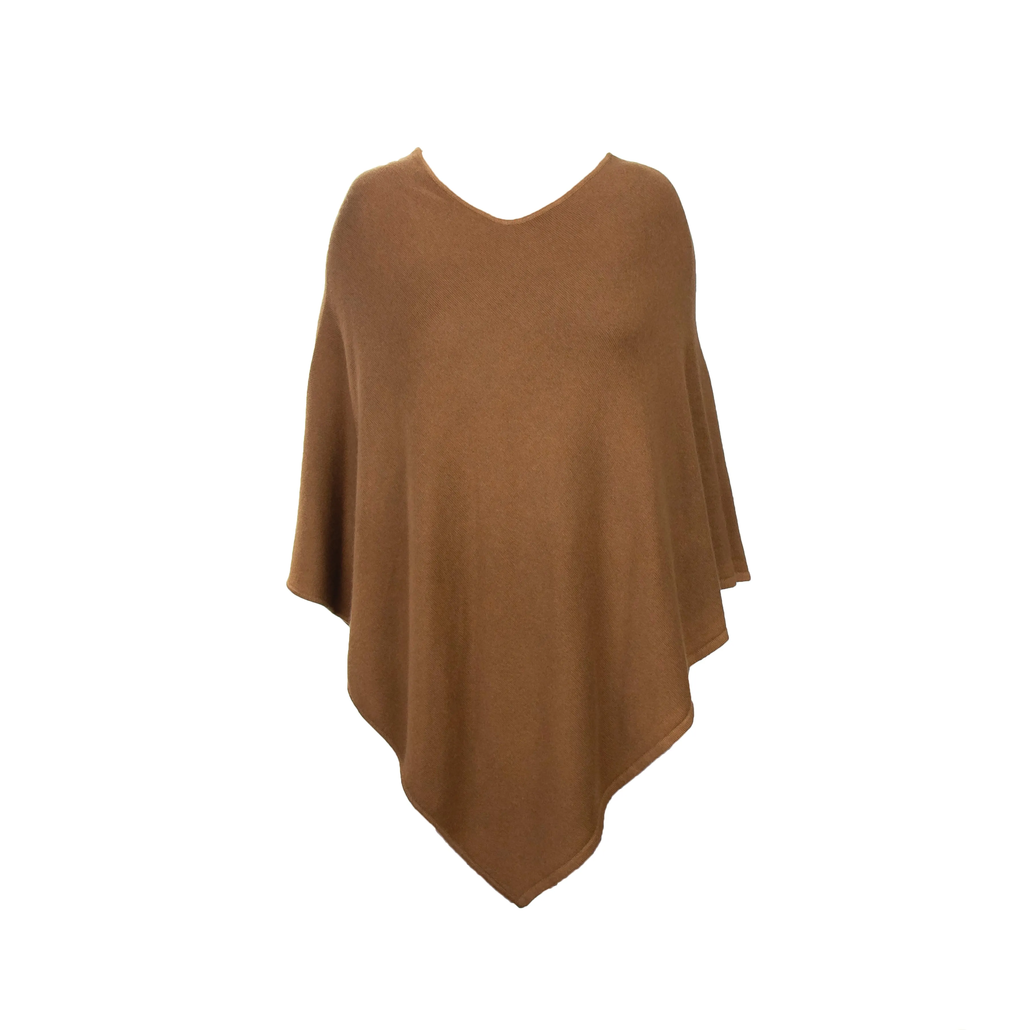 Caramel Cashmere Poncho