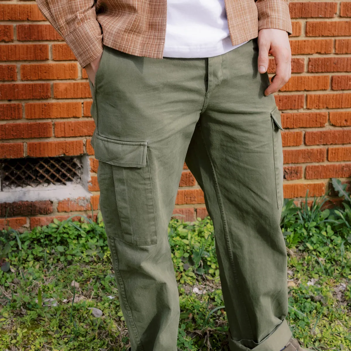 CARGO PANT - OLIVE TWILL