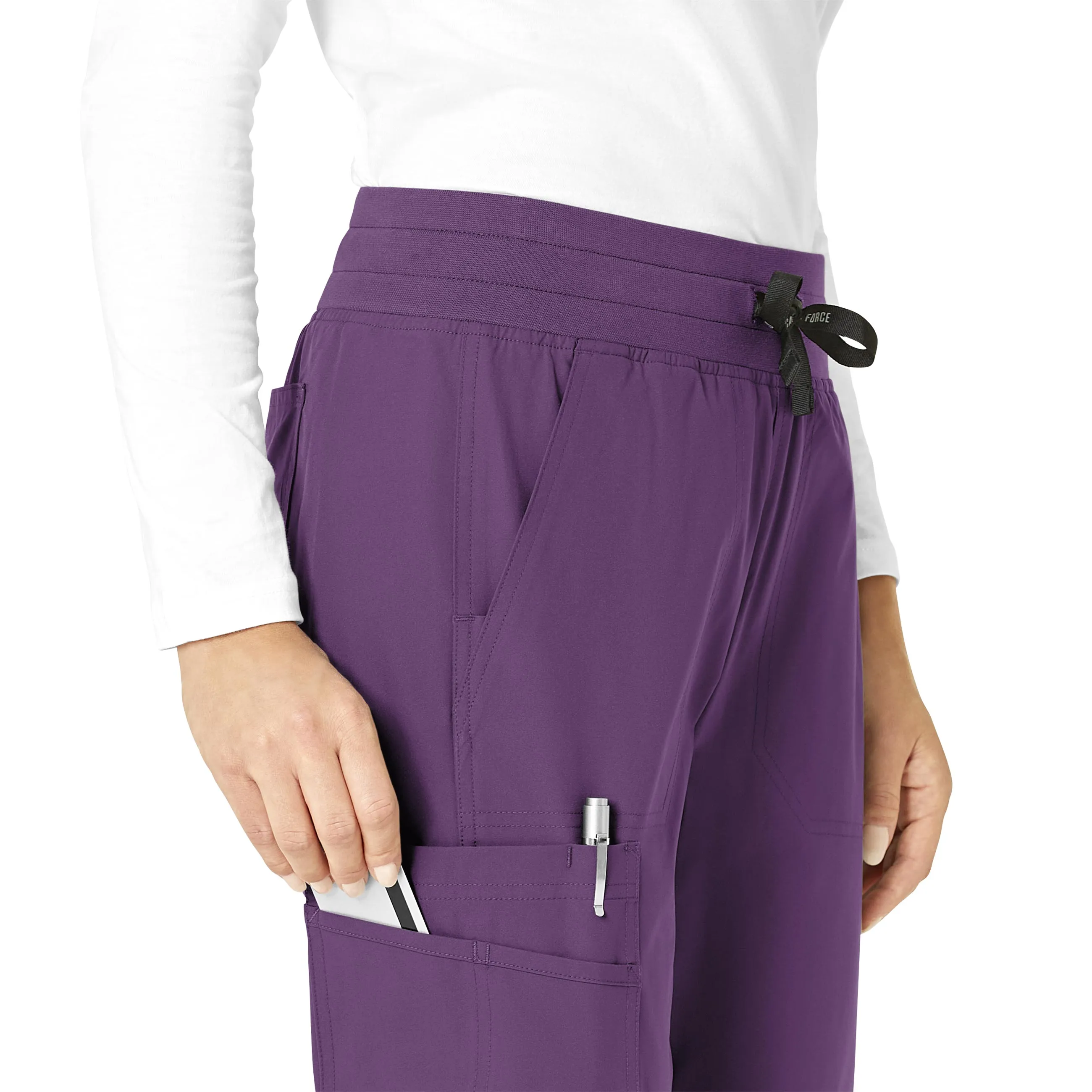 Carhartt Force Essentials Women's Jogger Scrub Pant - Eggplant