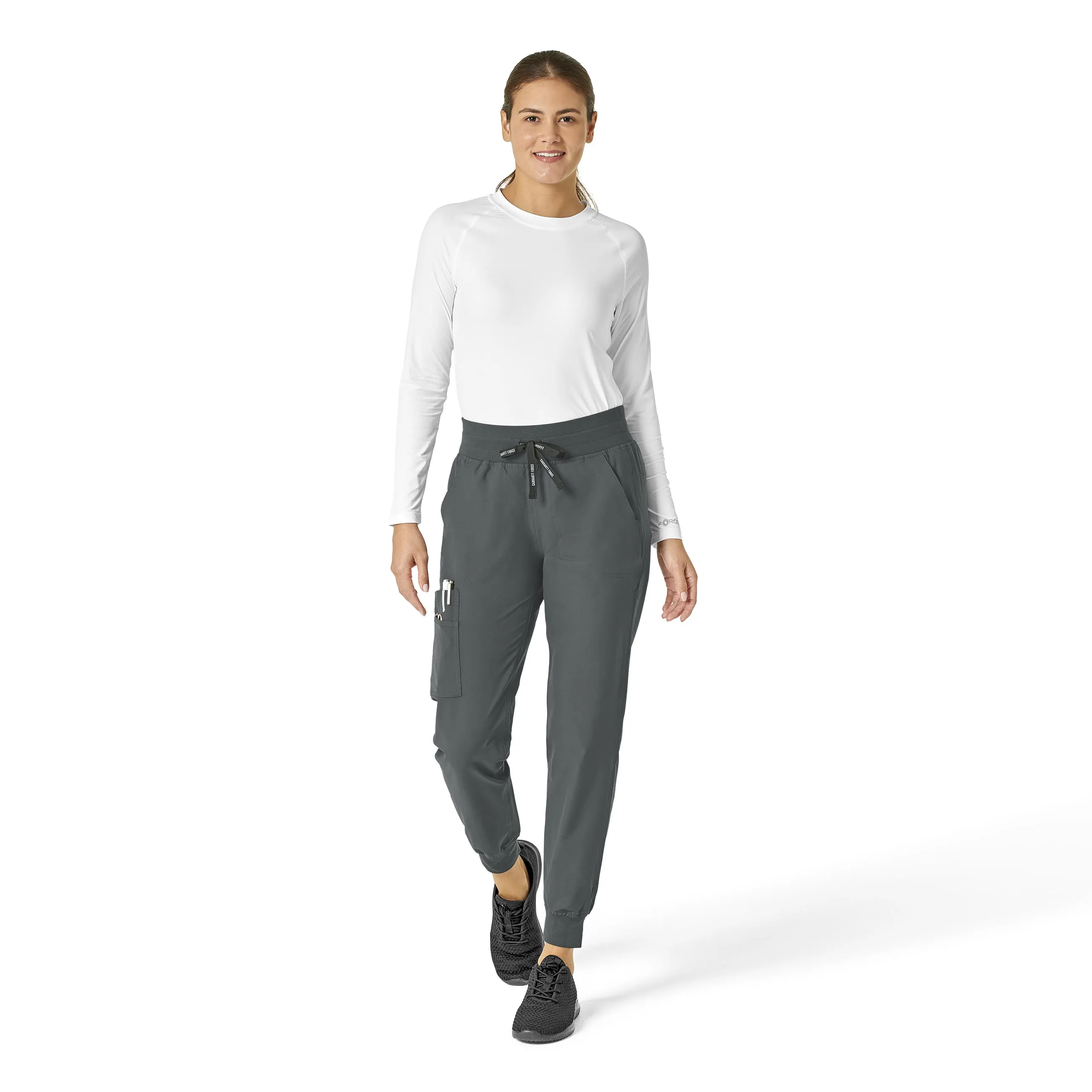 Carhartt Force Essentials Women's Jogger Scrub Pant - Pewter