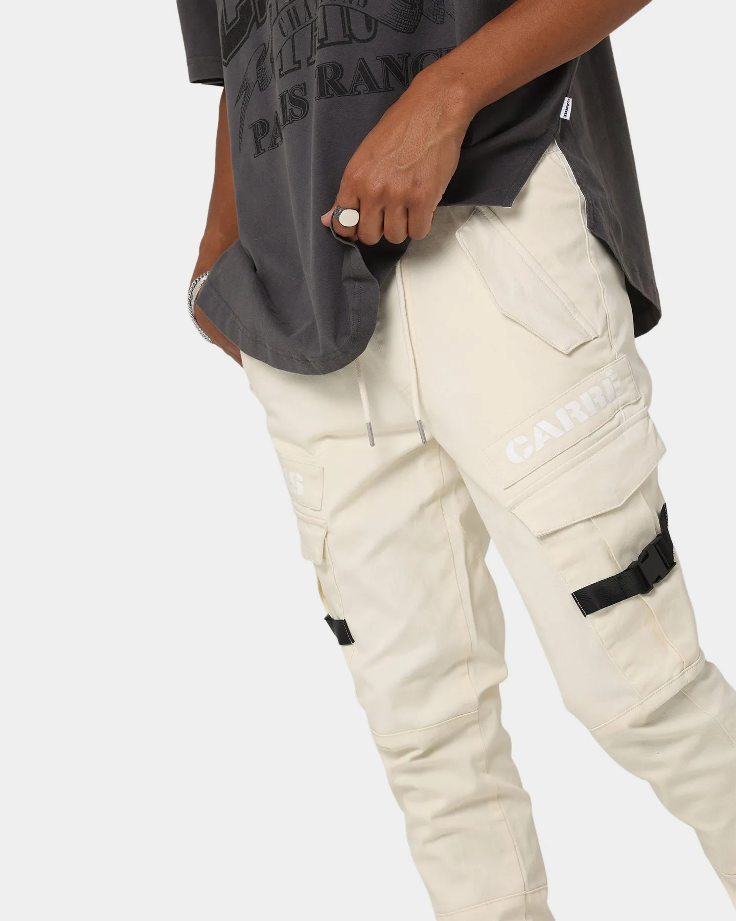 Carré Transition Cargo Jogger Off White