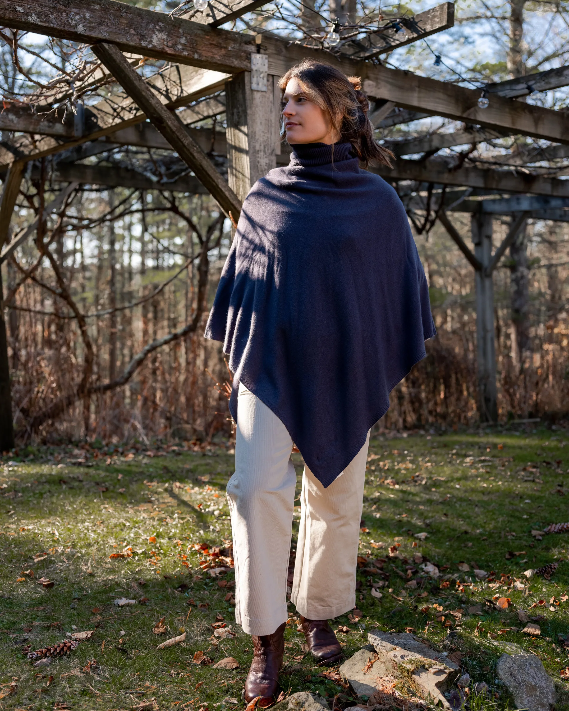 Cashmere Poncho