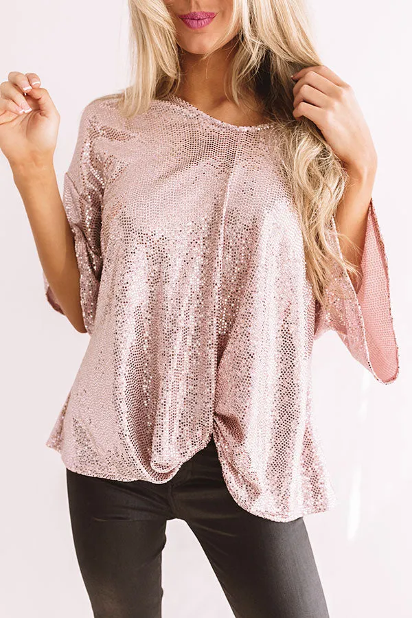 Chic, My Dear Sequin Top