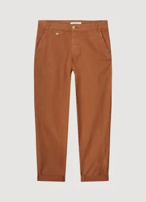 Chino Pants in Caramel Coffee