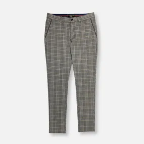 Denson Slim Fit Plaid Pants