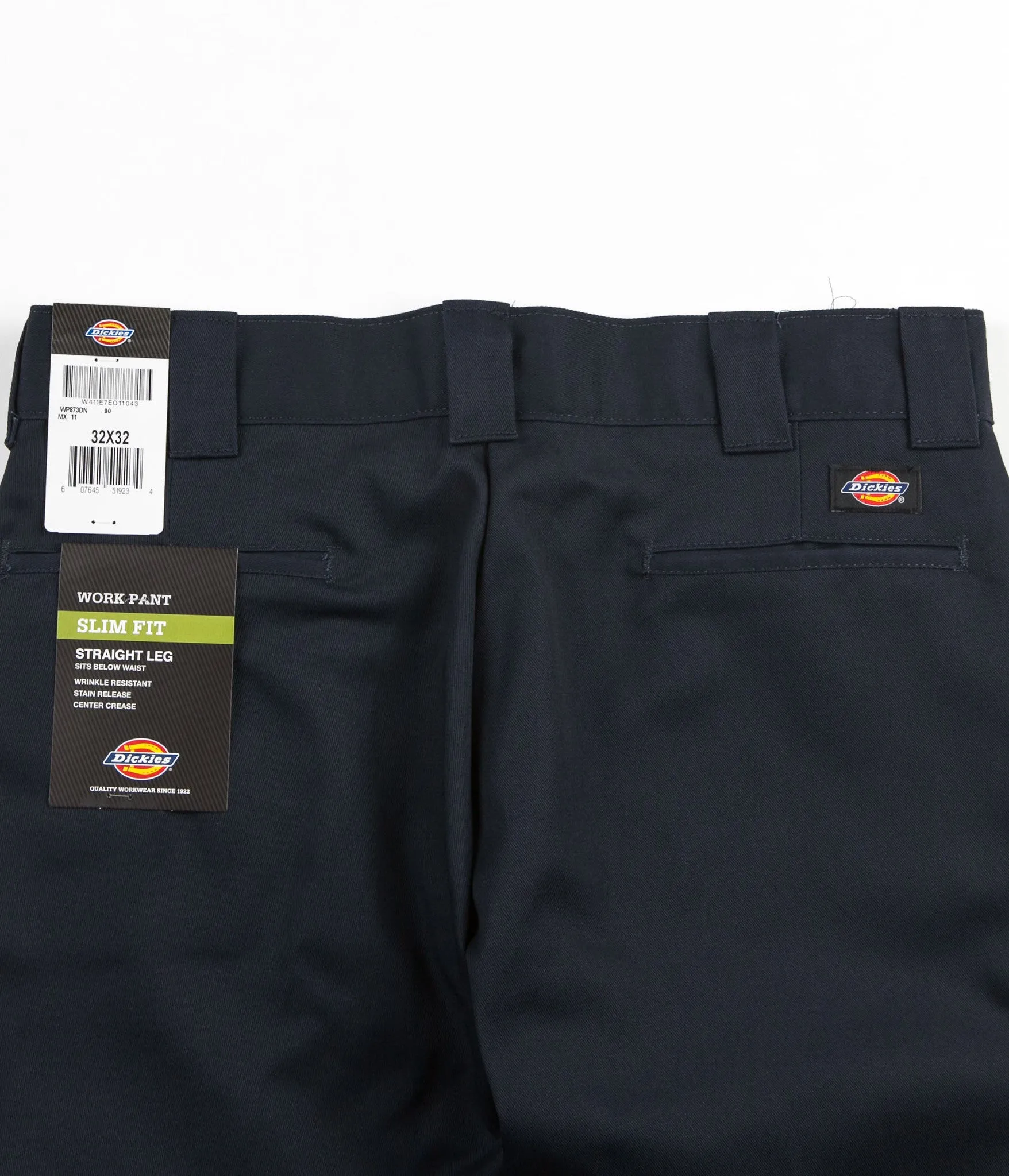 Dickies 873 Slim Straight Work Pants - Dark Navy