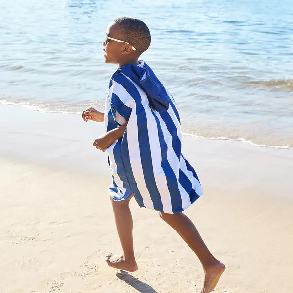 Dock & Bay Kids Poncho - Whitsunday Blue