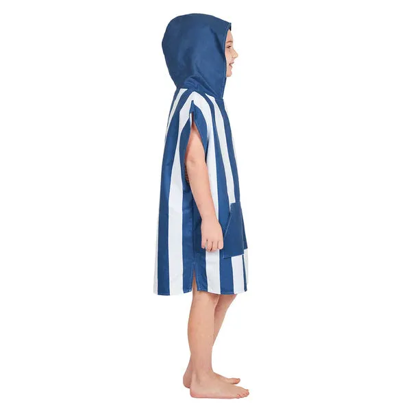 Dock & Bay Kids Poncho - Whitsunday Blue