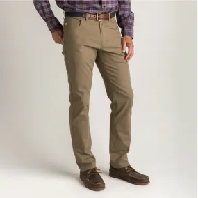 Duck Head Men's Pinpoint Canvas 5-Pocket / Field Green