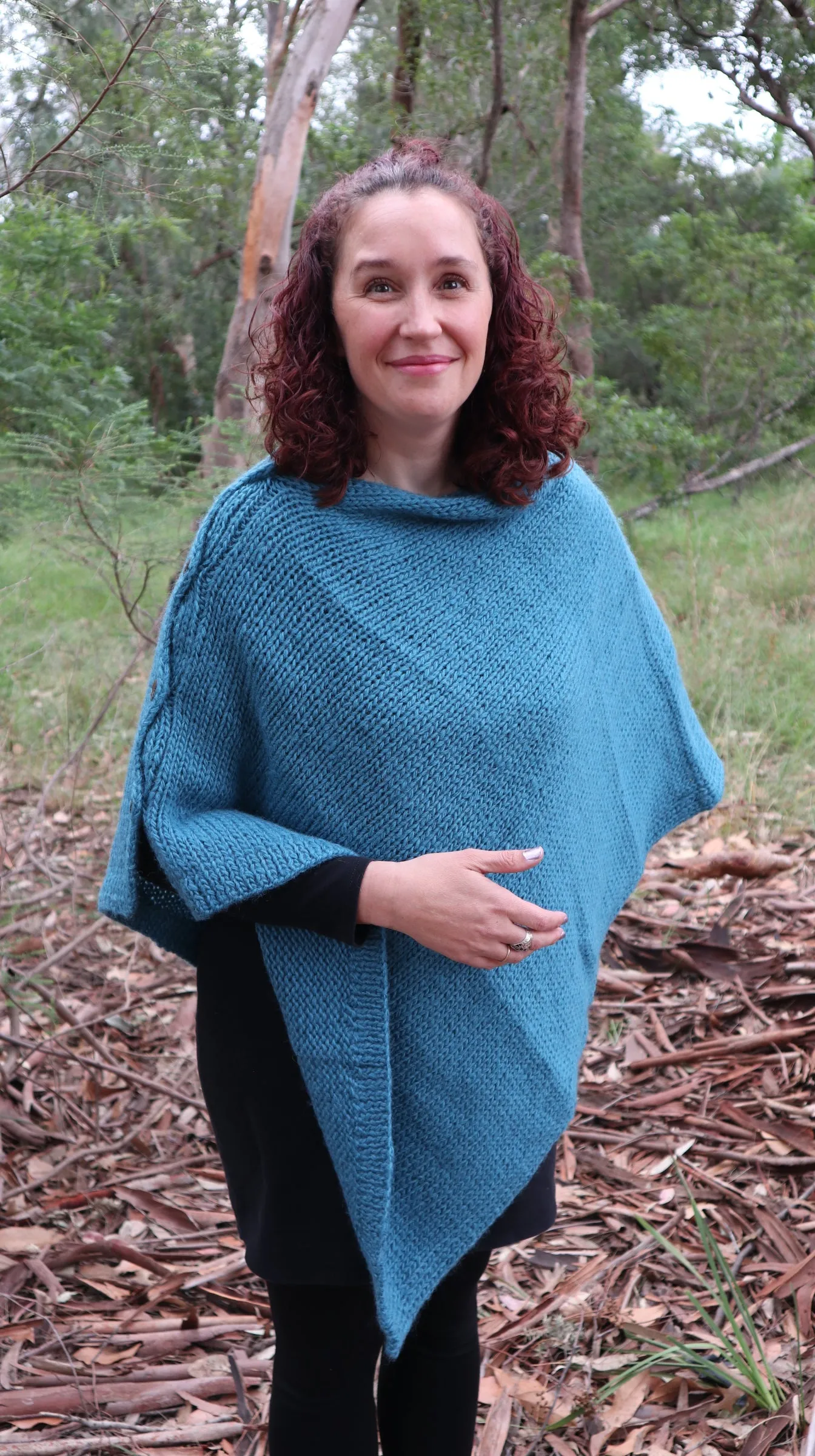 Fair Trade Ethical Women's Woollen Poncho