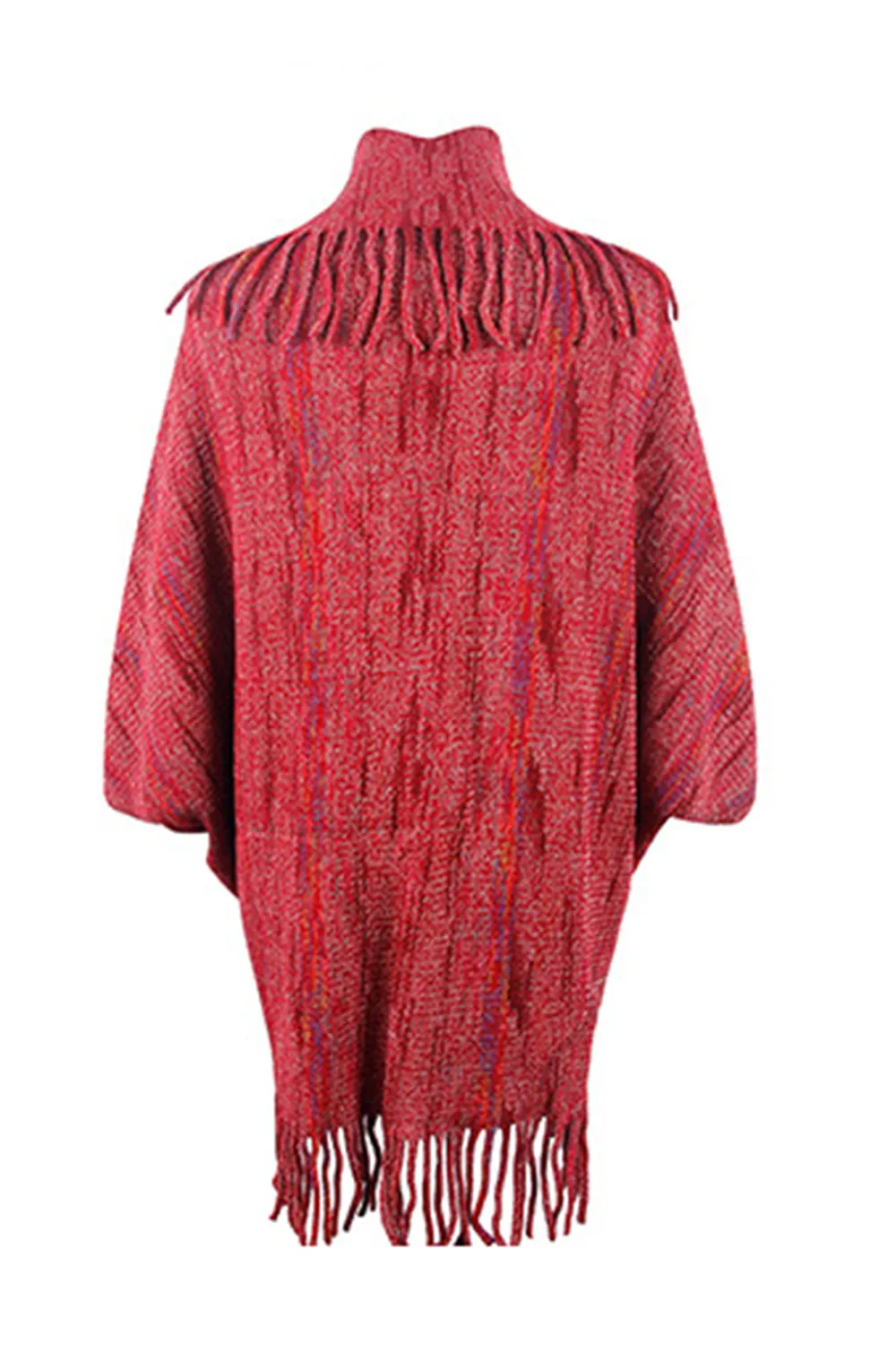 Falling For Fringe Poncho