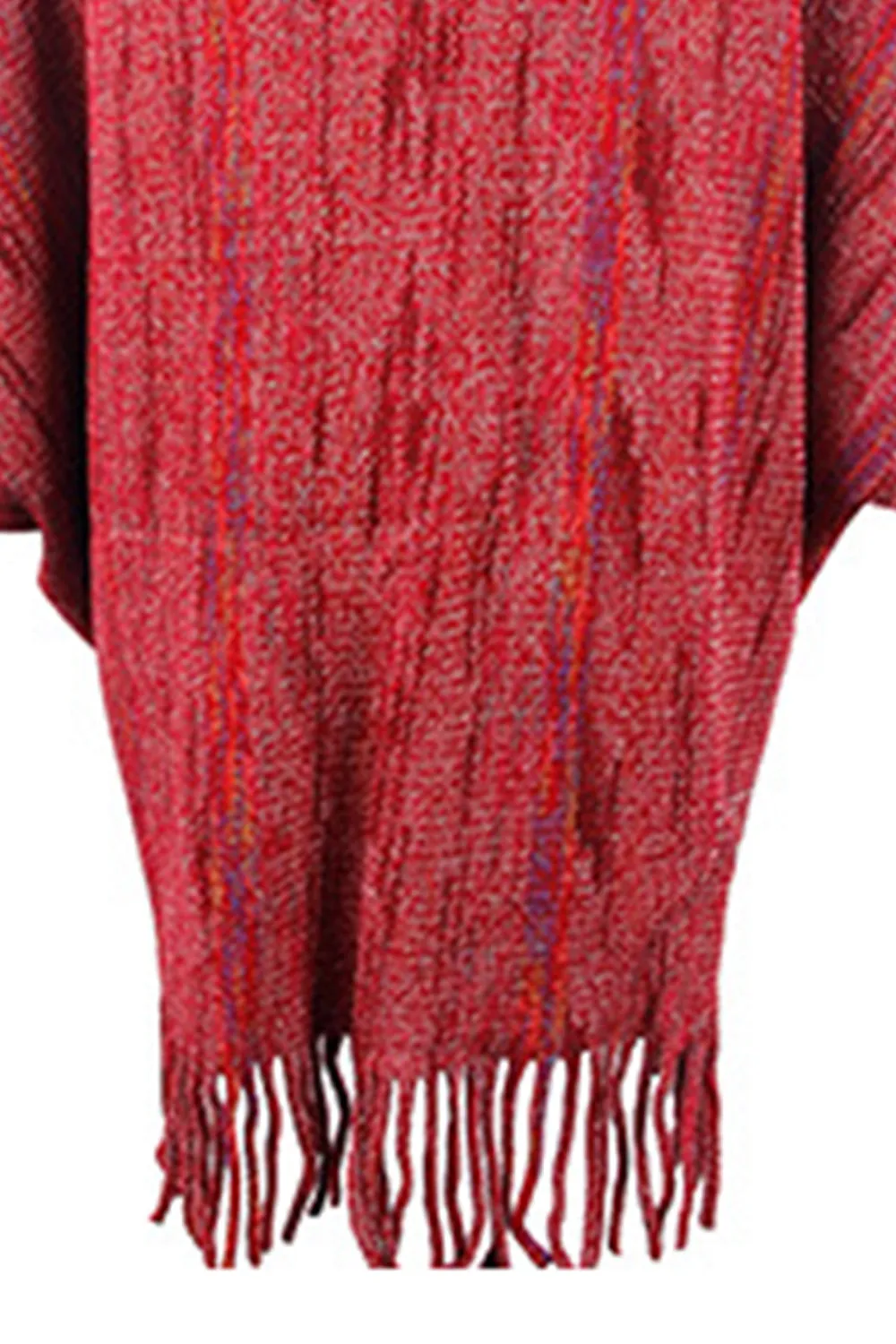 Falling For Fringe Poncho