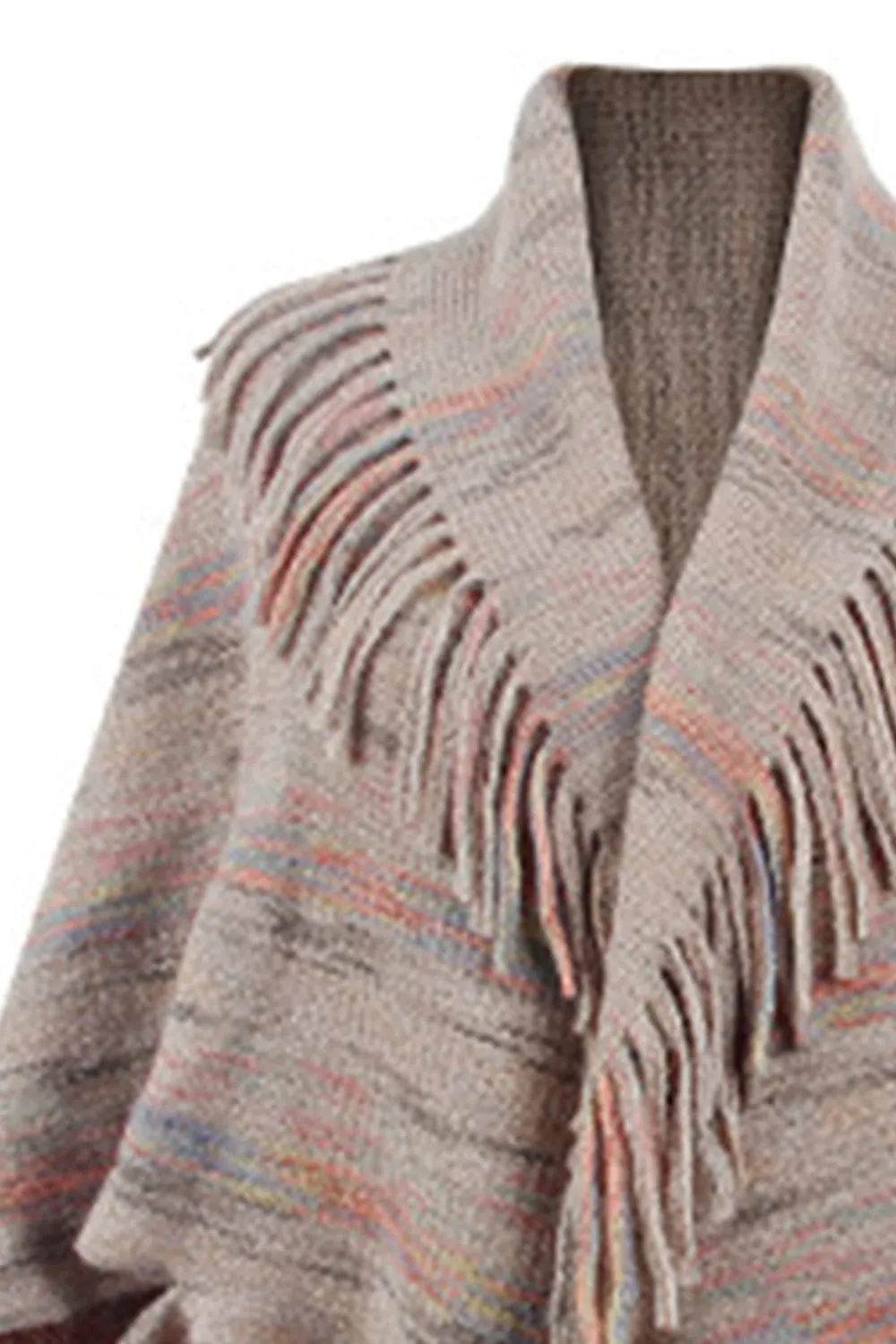 Falling For Fringe Poncho