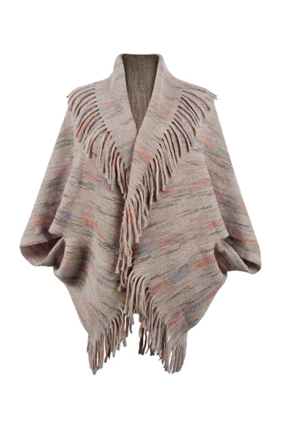 Falling For Fringe Poncho