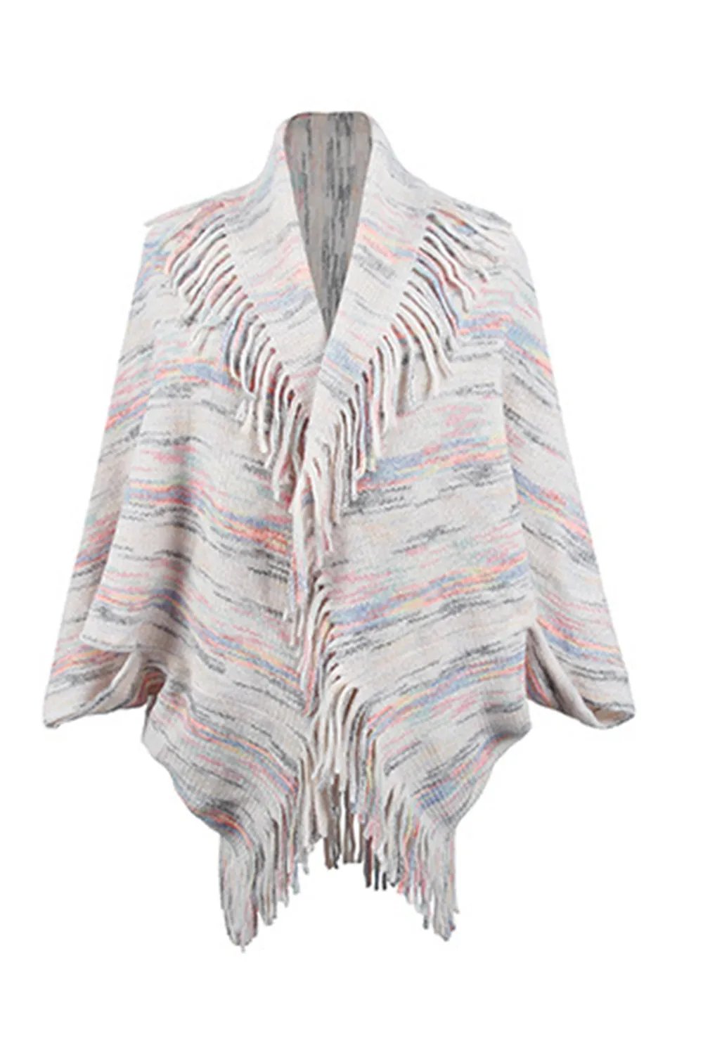 Falling For Fringe Poncho