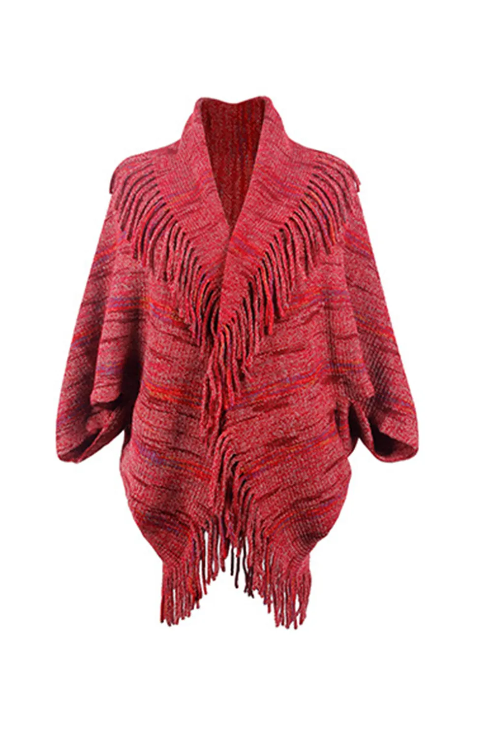 Falling For Fringe Poncho