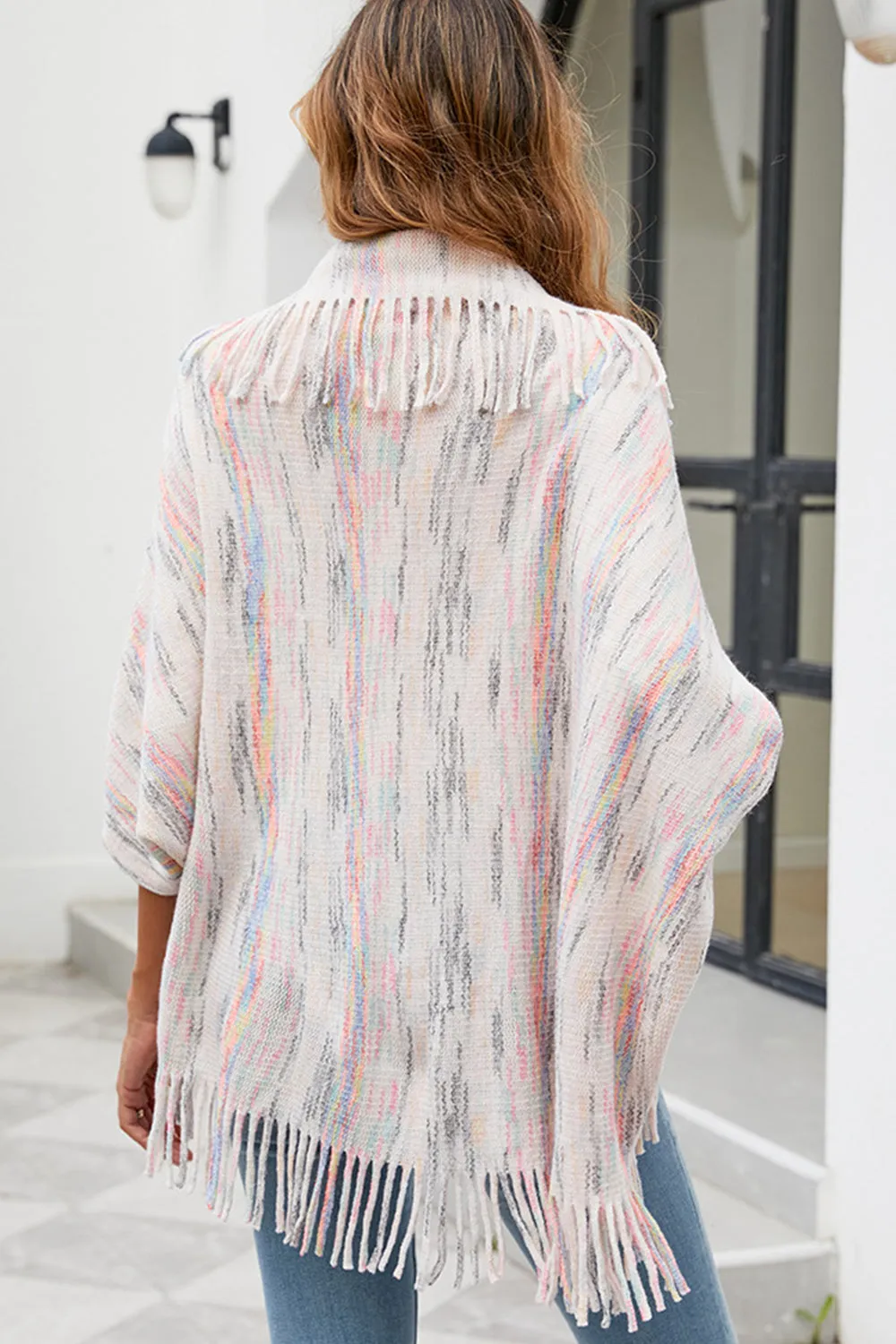 Falling For Fringe Poncho