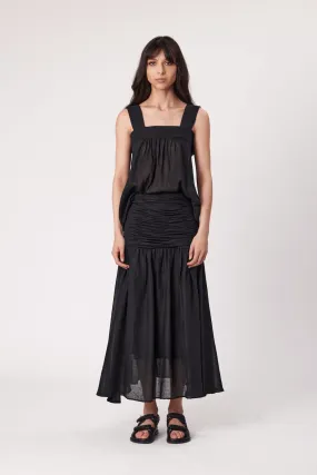 FALLON MAXI SKIRT BLACK