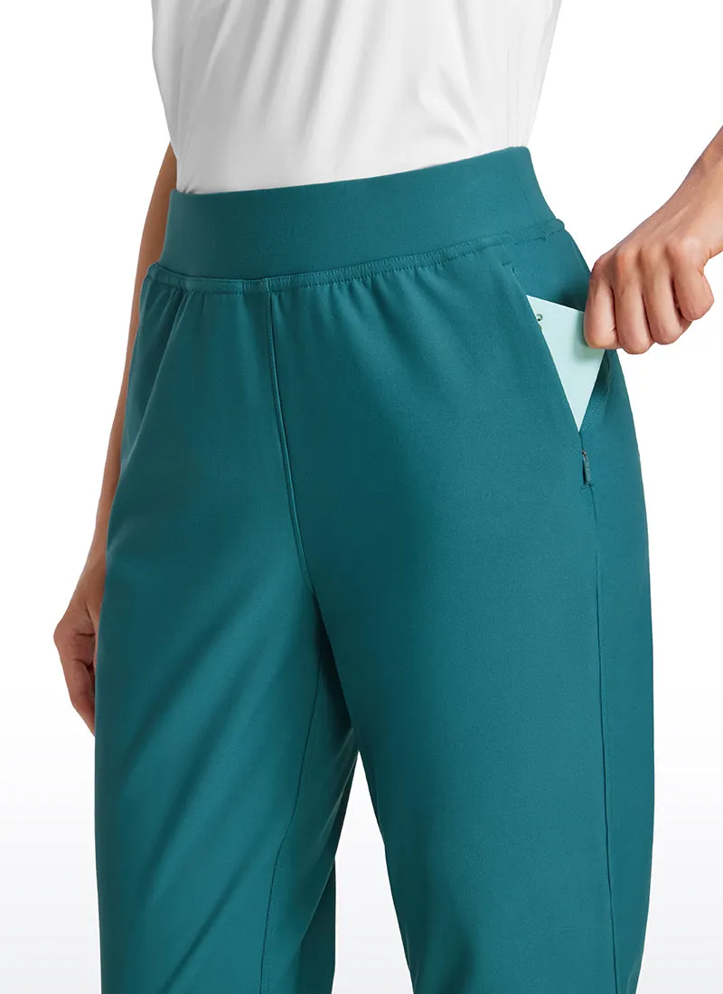 Fleece Lined High Waisted Joggers 28"