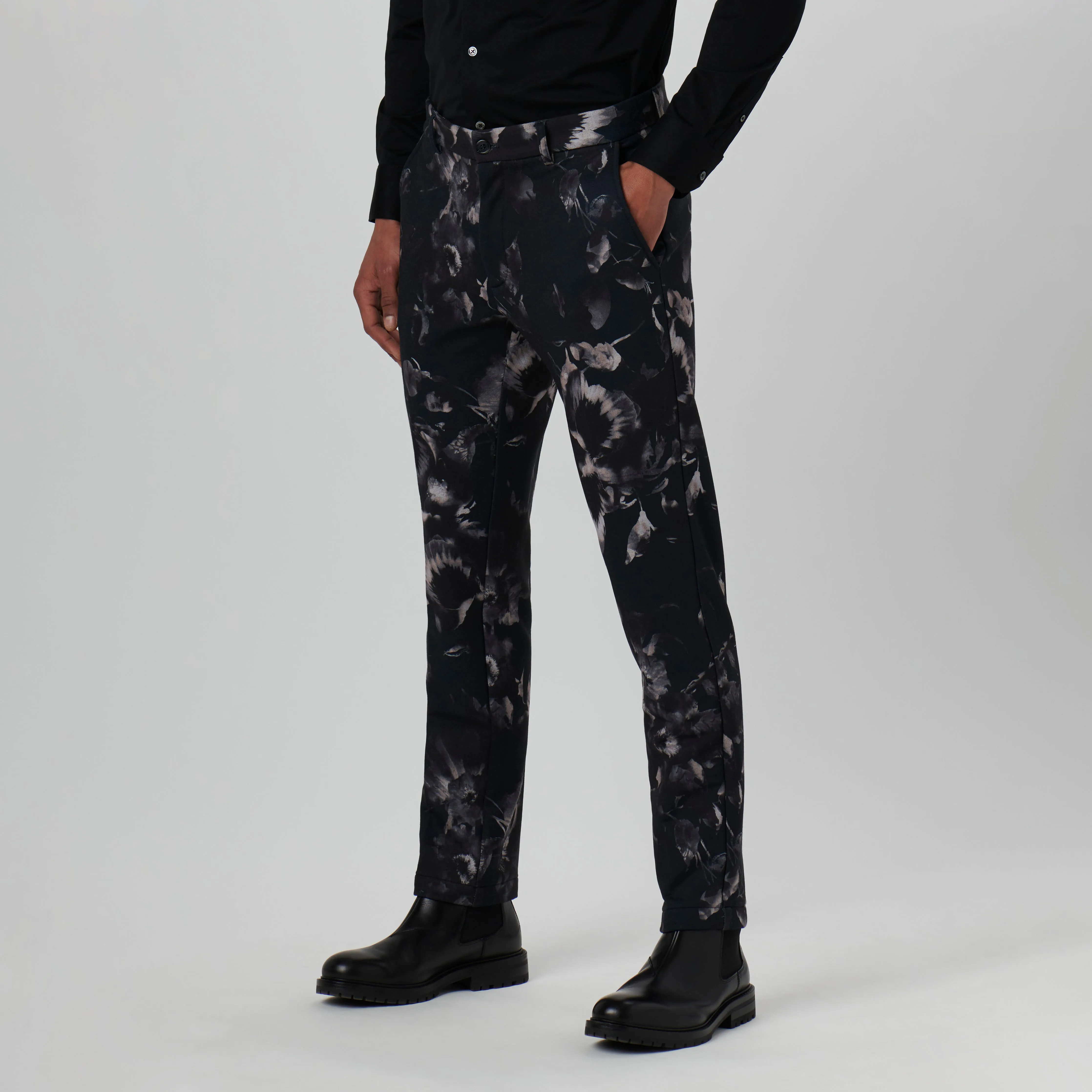 Floral Printed Chino Pant