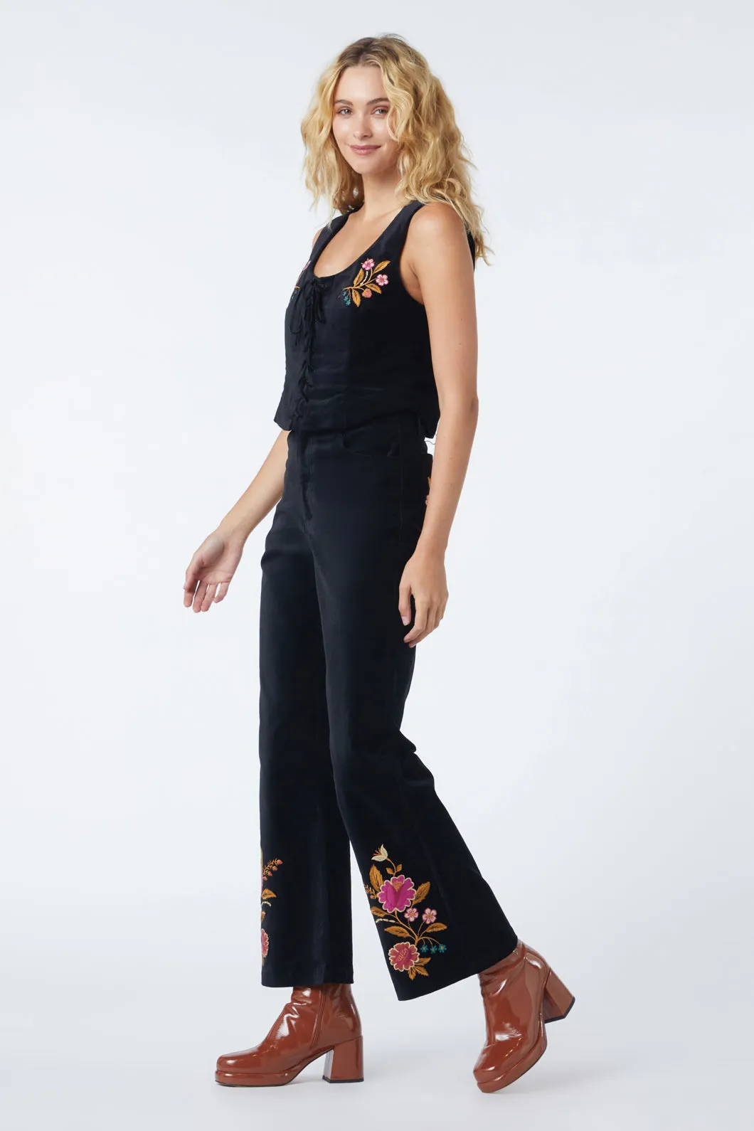 Florence Embroidered Jean