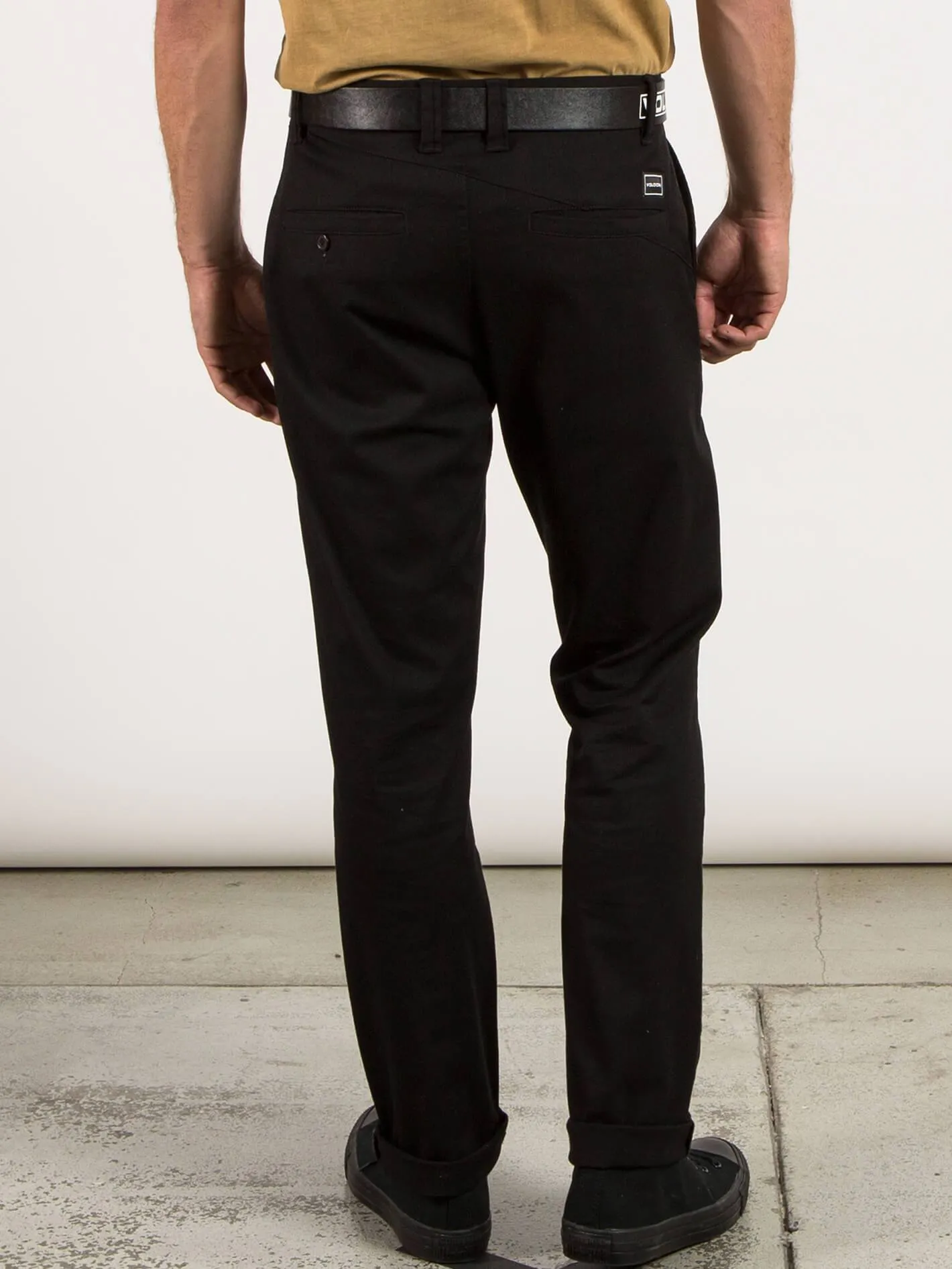 Frickin Modern Stretch Chino Pants - Black