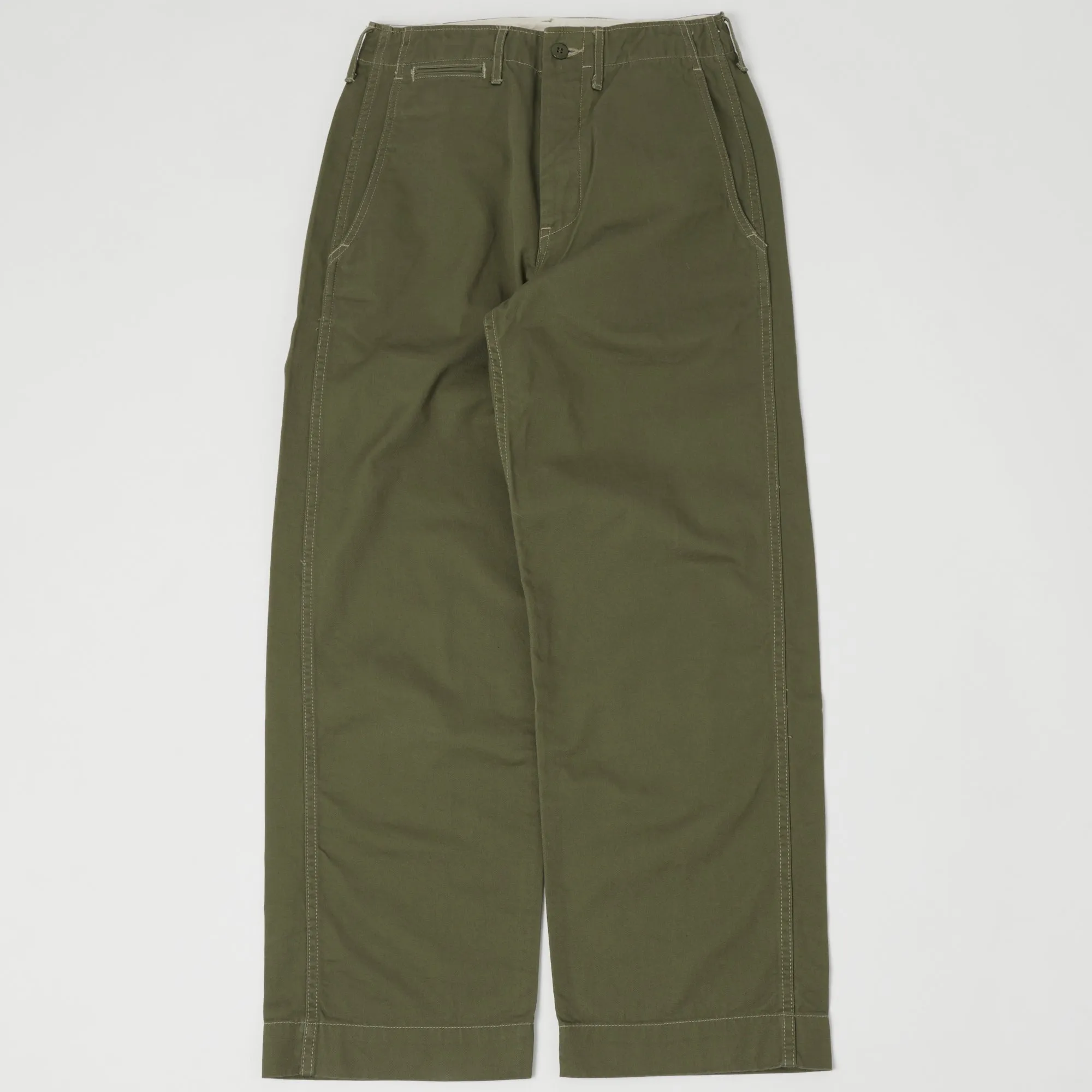 Full Count 1201 U.S. Army Combat Chino - Sage Green