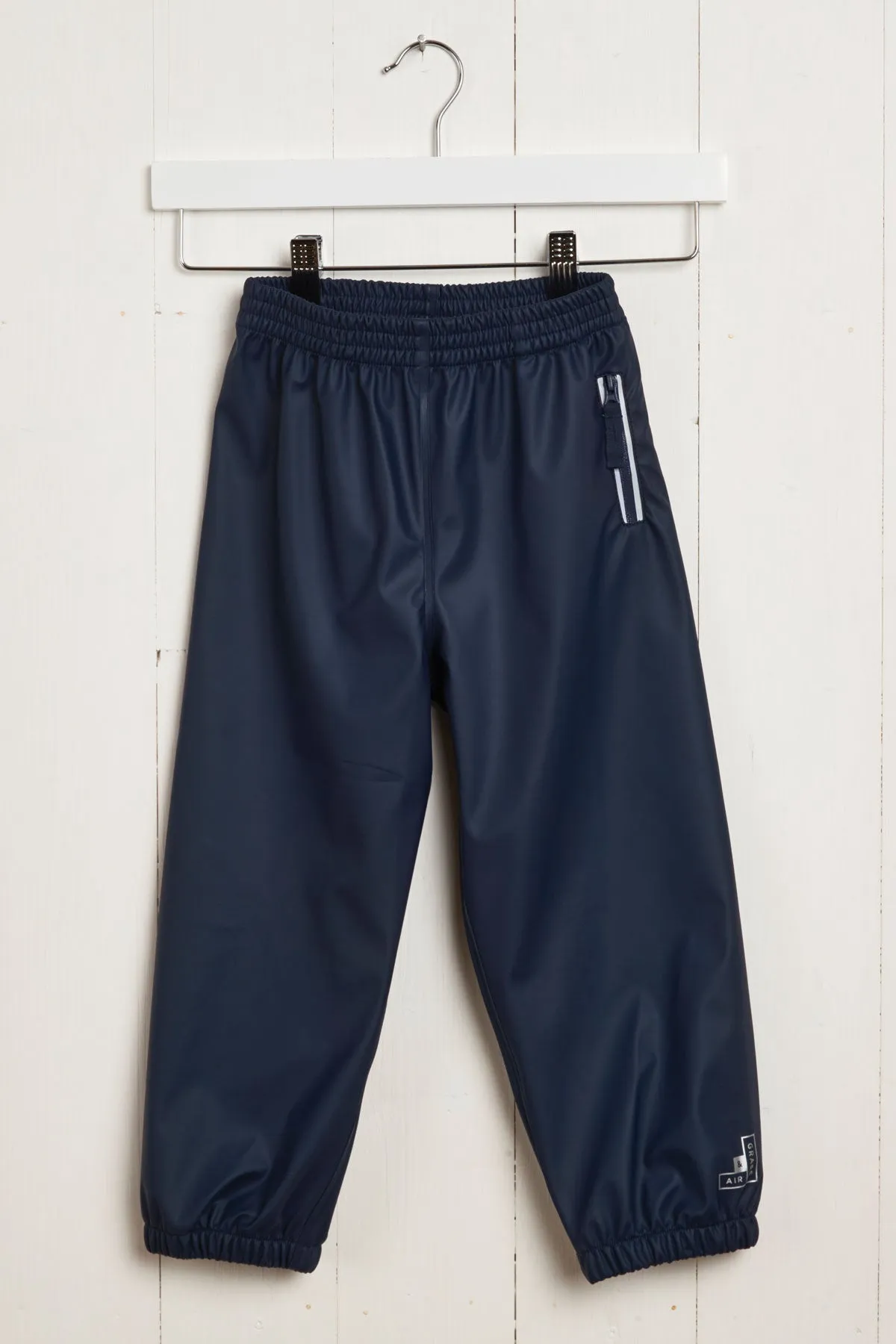 GRASS & AIR - Rain Runners waterproof trousers - Navy