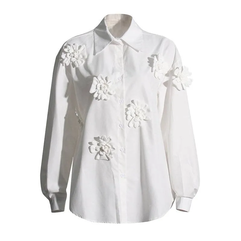 Jaz Flower Detail Blouse