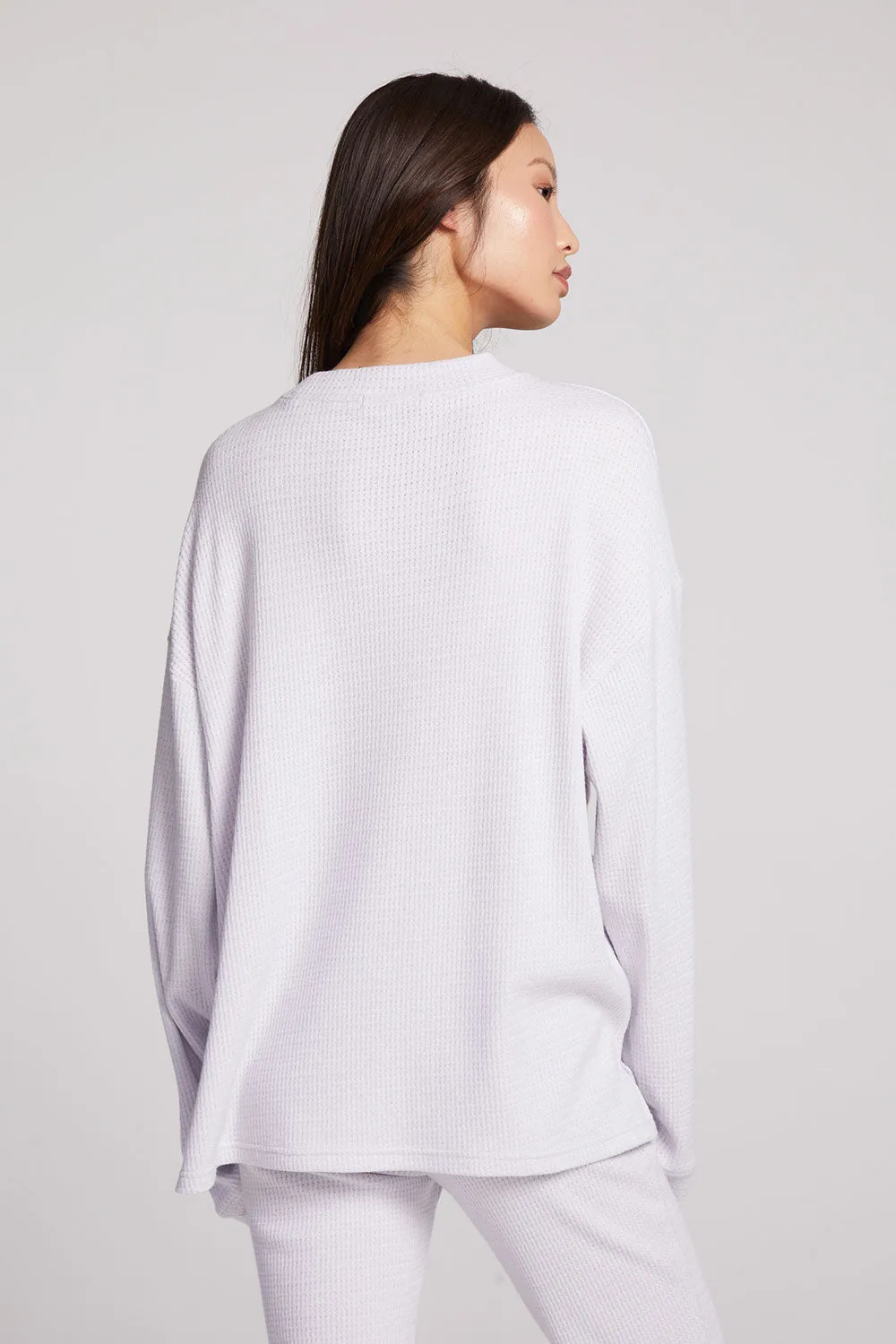 Joah Light Heather Grey Long Sleeve