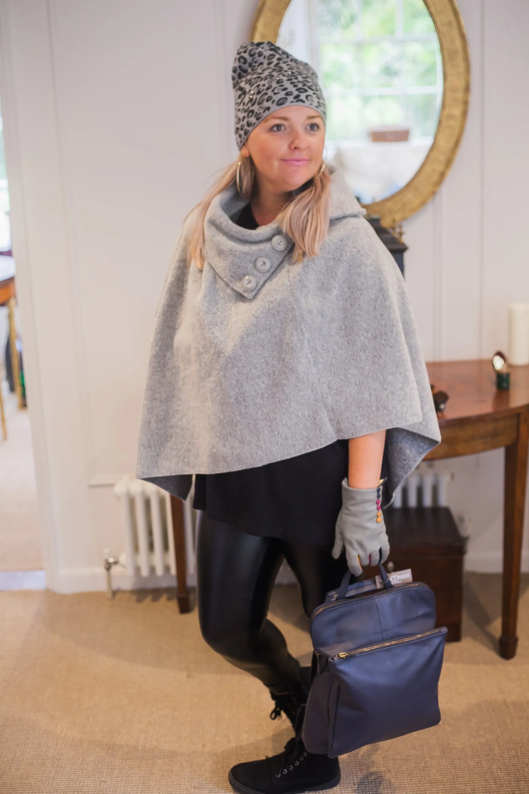 KATH - Italian Boiled Wool Poncho