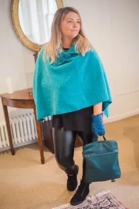 KATH - Italian Boiled Wool Poncho