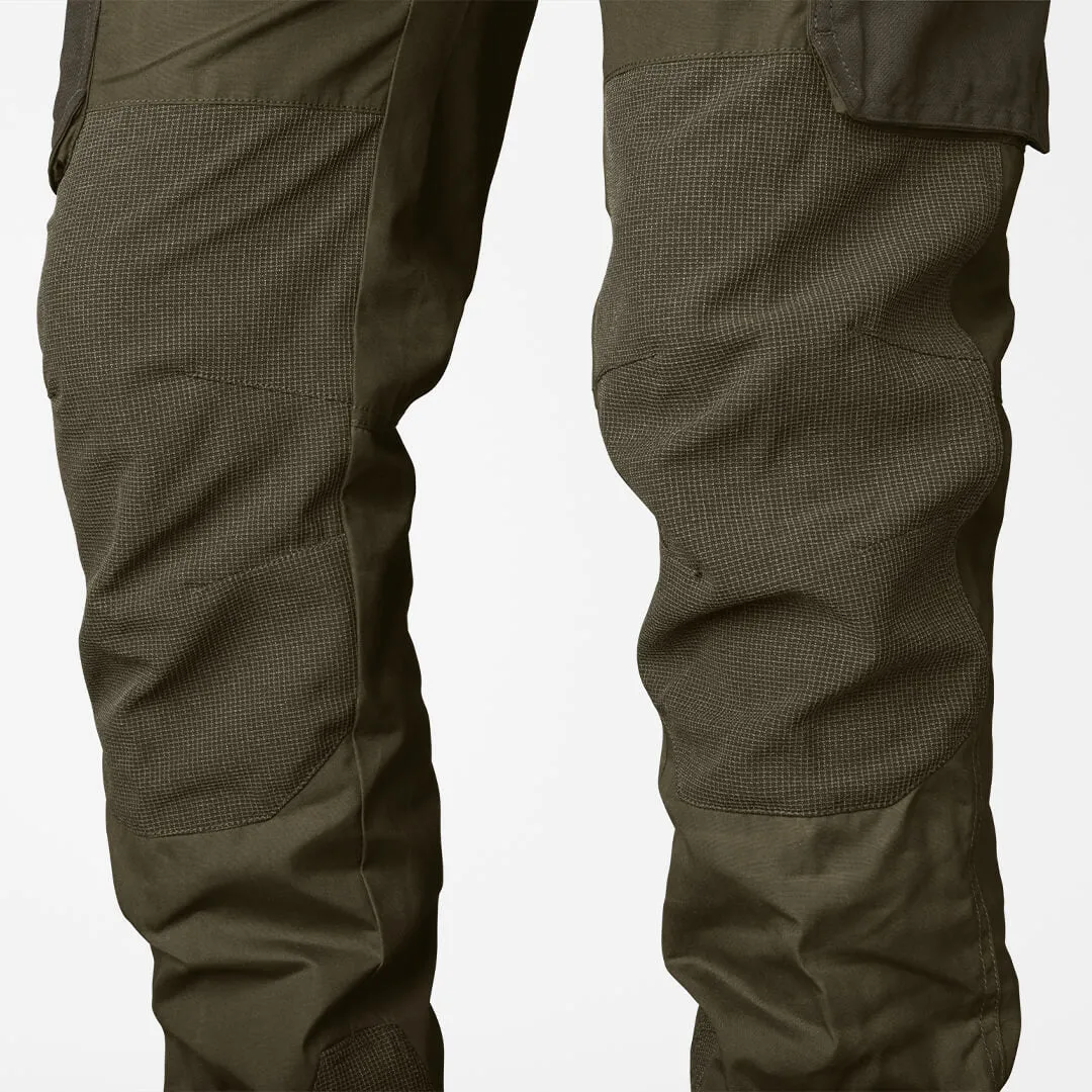 Key Point Elements Trousers - Pine Green/Dark Brown by Seeland