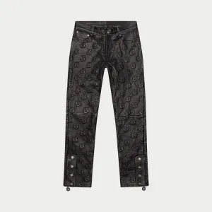 Leather Premium Emboss G Pants